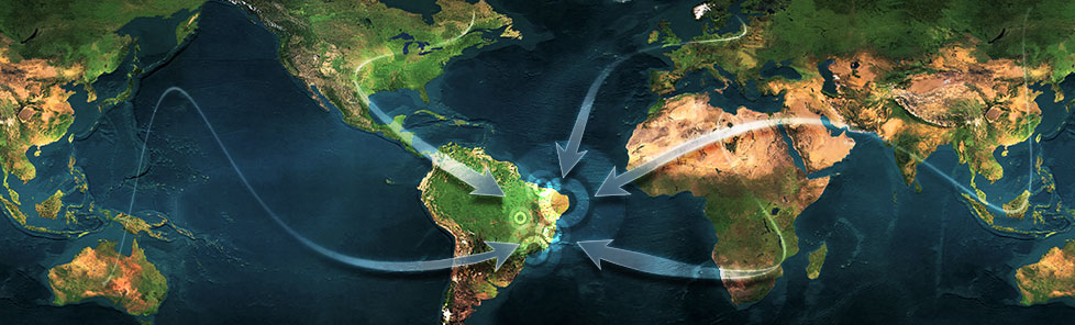 Mapa-del-mundo-centrada-en-brasil